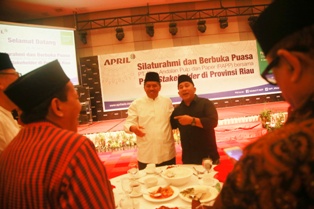Wakil Bupati Siak Hadiri Buka Puasa Bersama Manajemen PT RAPP